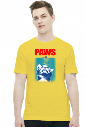 Koszulka z kotem PAWS