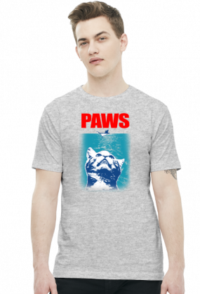 Koszulka z kotem PAWS