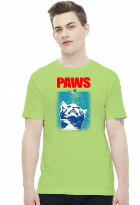 Koszulka z kotem PAWS
