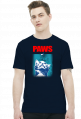 Koszulka z kotem PAWS