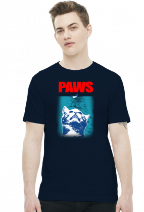 Koszulka z kotem PAWS