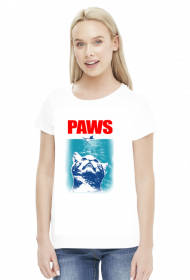 Paws koszulka z kotem damska
