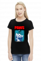 Paws koszulka z kotem damska