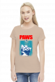 Paws koszulka z kotem damska
