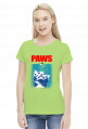Paws koszulka z kotem damska
