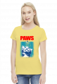 Paws koszulka z kotem damska