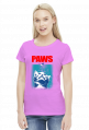 Paws koszulka z kotem damska