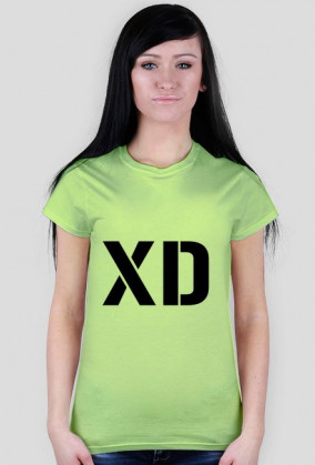 Koszulka damska "XD", różne kolory (!)