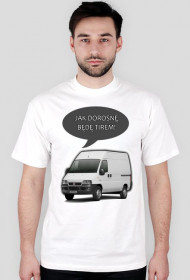 T-Shirt "Jak dorosnę będę tirem"