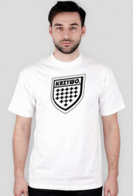 Krzywo Herb jak Prosto T-Shirt White Men