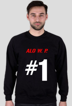 Bluza męska "#1", czarna