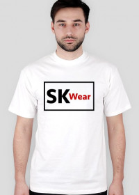 T-Shirt SK Wear biały