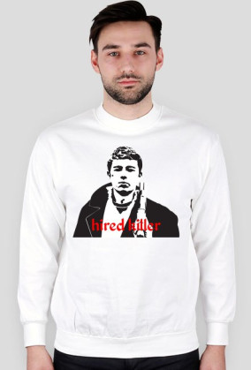 bluza biała hired killer