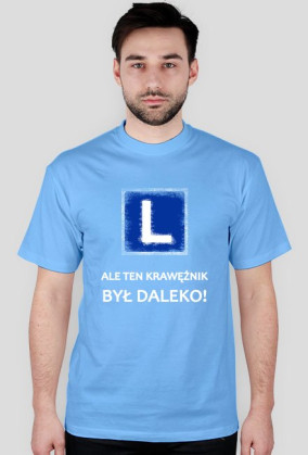 Krawężnik był daleko!