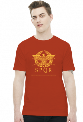 SPQR Rzymska Koszulka Męska