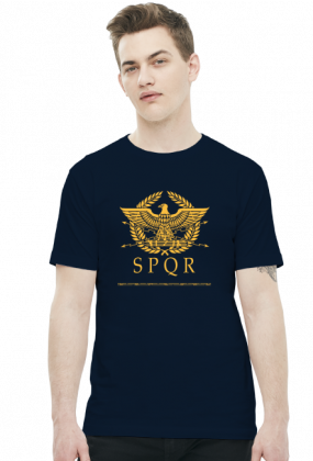 SPQR Rzymska Koszulka Męska