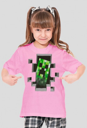 Koszulka dziecięca Minecraft