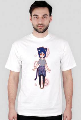 Semi-chibi: Sasuke-neko