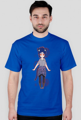 Semi-chibi: Sasuke-neko