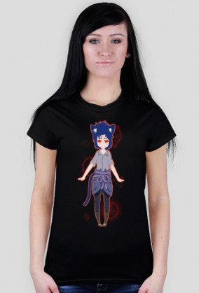 Semi-chibi: Sasuke-neko