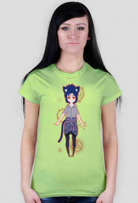 Semi-chibi: Sasuke-neko