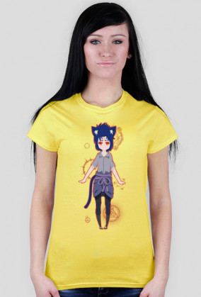 Semi-chibi: Sasuke-neko