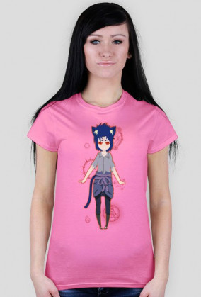 Semi-chibi: Sasuke-neko