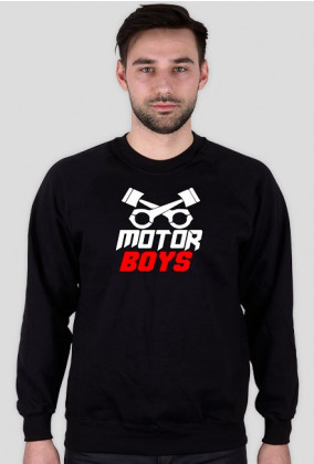 Bluza bez kaptura Motor Boys