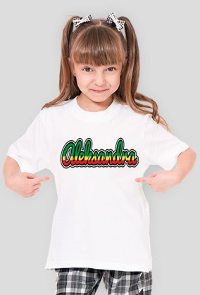 Aleksandra - koszulka dziecięca