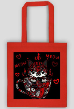 black mandala cat kot