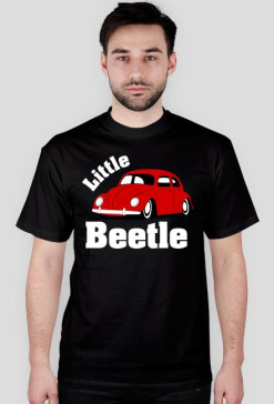 Little Beetle (koszulka męska) jasna grafika