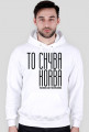 To chyba korba logo bluza biała