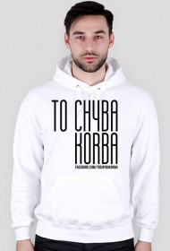To chyba korba logo bluza biała