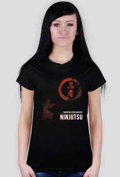 Koszulka Damska T-Shirt "SHURIKEN JUTSU MASTER"