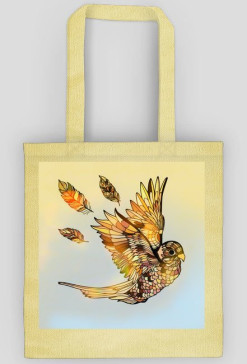 Bird ptak torba