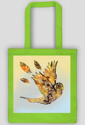 Bird ptak torba