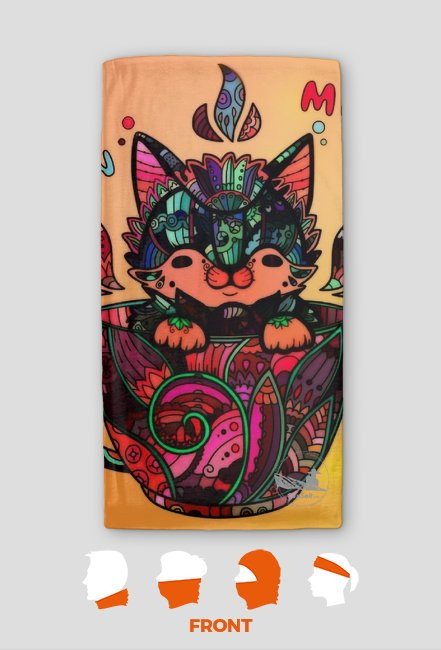 Mandala cat kot