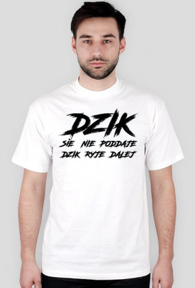 Dzik nie nie poddaje, dzik ryje dalej.