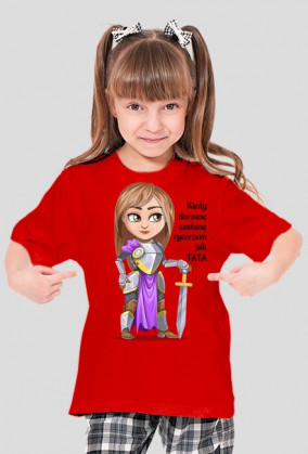 Kiedy dorosnę zostanę rycerzem jak tata