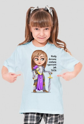 Kiedy dorosnę zostanę rycerzem jak tata