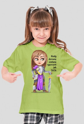 Kiedy dorosnę zostanę rycerzem jak tata