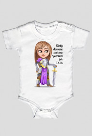 Kiedy dorosnę zostanę rycerzem jak tata