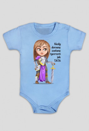 Kiedy dorosnę zostanę rycerzem jak tata