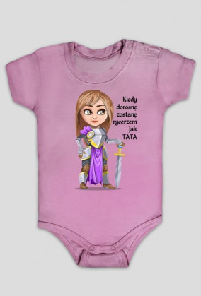 Kiedy dorosnę zostanę rycerzem jak tata