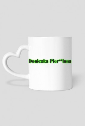 Kubek serce Doniczka Run