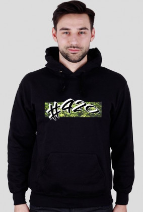 #420 man hoodie