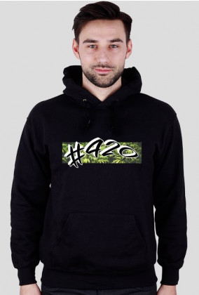 #420 man hoodie