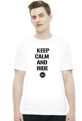 Koszulka-KEEP CALM AND RIDE WSK