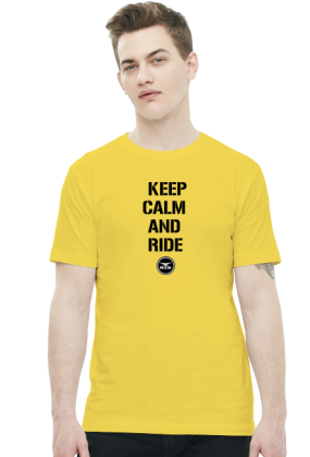 Koszulka-KEEP CALM AND RIDE WSK