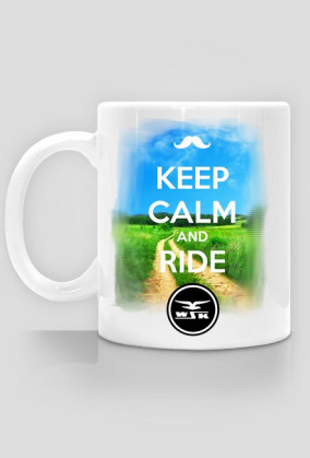 Kubek-KEEP CALM AND RIDE WSK Kubek